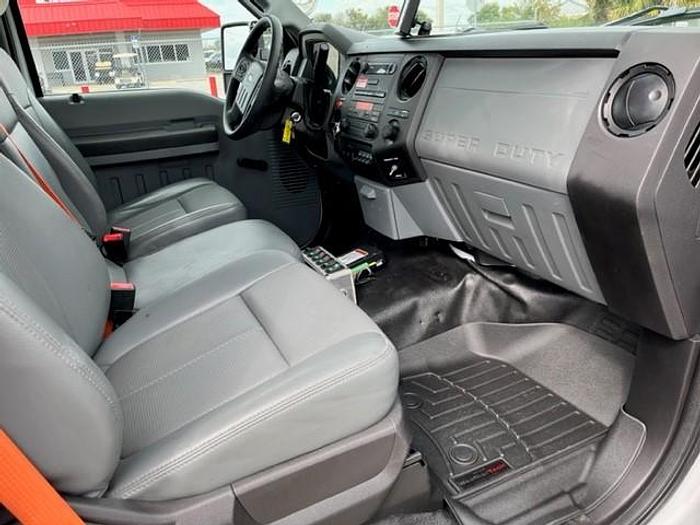 Used Altec AT40-MH, 45 ft, Articulating & Telescopic Material Handling Bucket Boom on 2016 Ford F550 Reg Cab Utility Truck - C34696