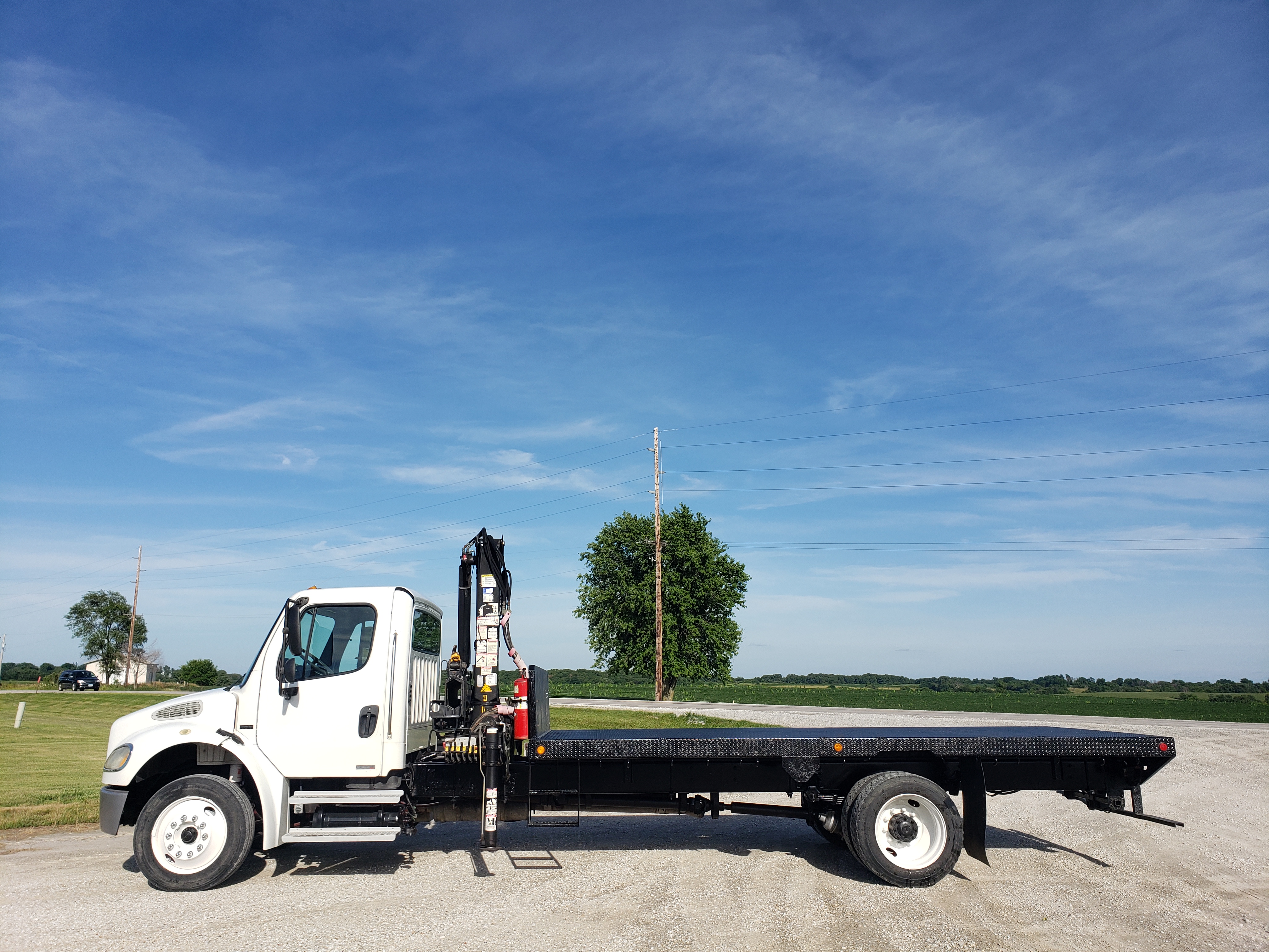 Used 2004 Freightliner Hiab 0952 Folding Crane, Knuckle Boom , Boo...