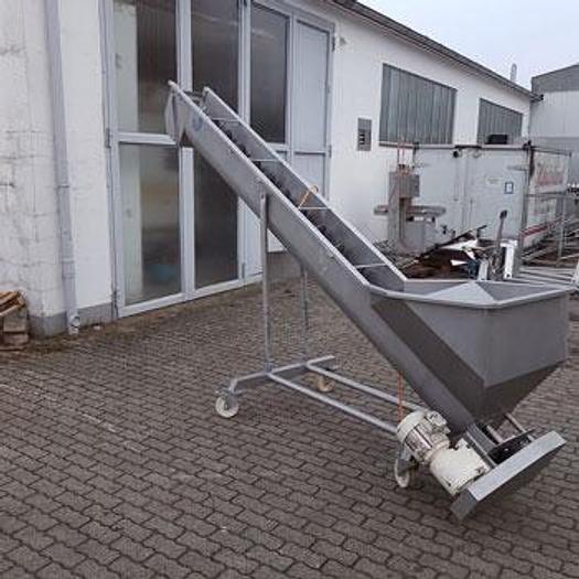 Gebraucht Edelstahl Schrägförderschnecke