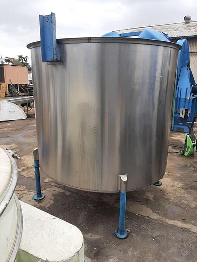 Used Tank, 1,050 Gallon, S/st, FT/SB, 72" x 59" #S744489