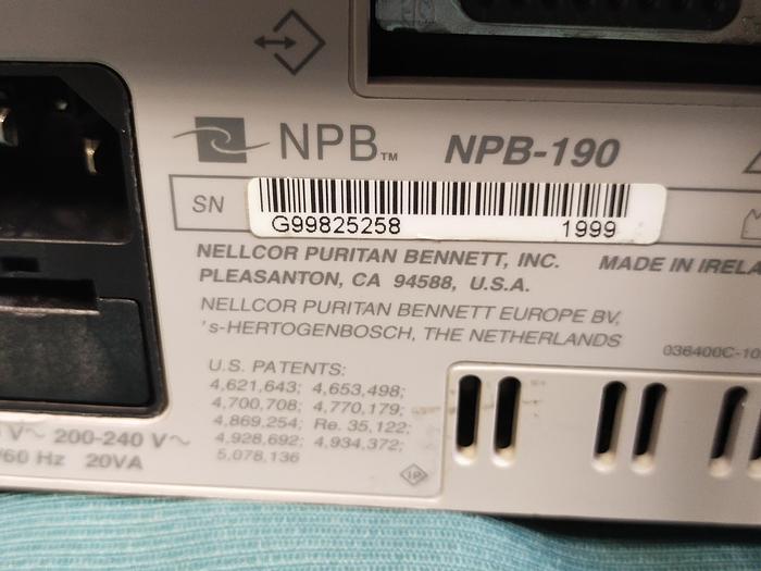 Gebraucht  Nellcor NPB 190.