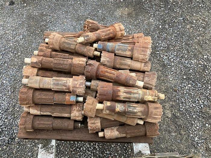 Used Lot of 35 DHD360 (SF6) Shank Hammer Bits
