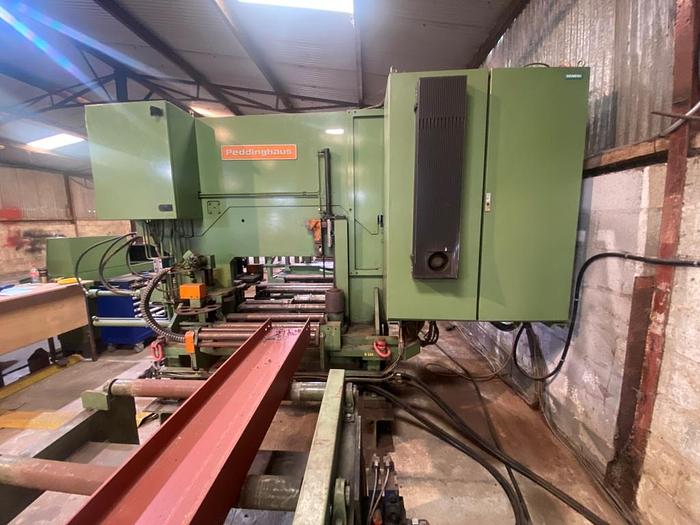 Used 2001 Peddinghaus BDL760/3 with Meba 400DG-700 Saw/Drill Line