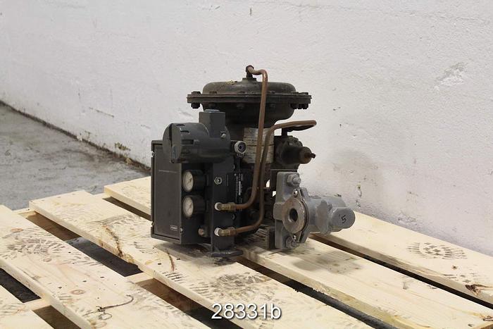 Used Fisher 1" V100 Vee-Ball Control Valve #28331