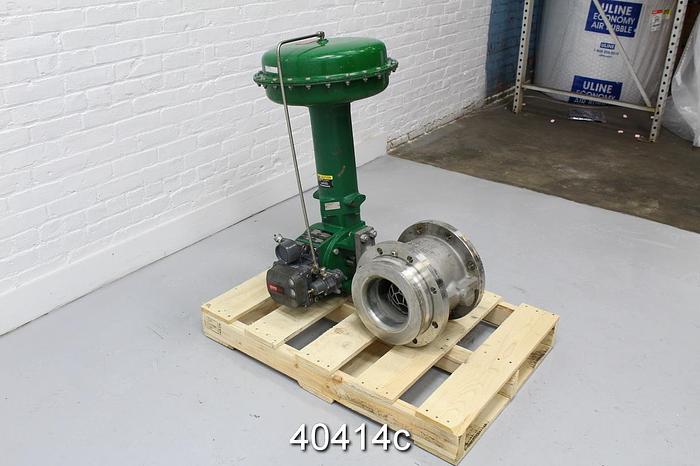 Used Fisher V150 Series B 8" Vee Ball Valve #40414