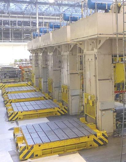 Used Sheet Stamping Line Mechanical Erfurt PKZVIV500
