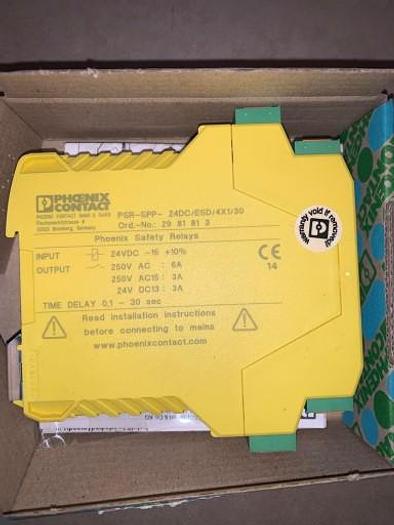 Used PSR SPP 24DC/ESD/4x1/30 Phoenix Contact