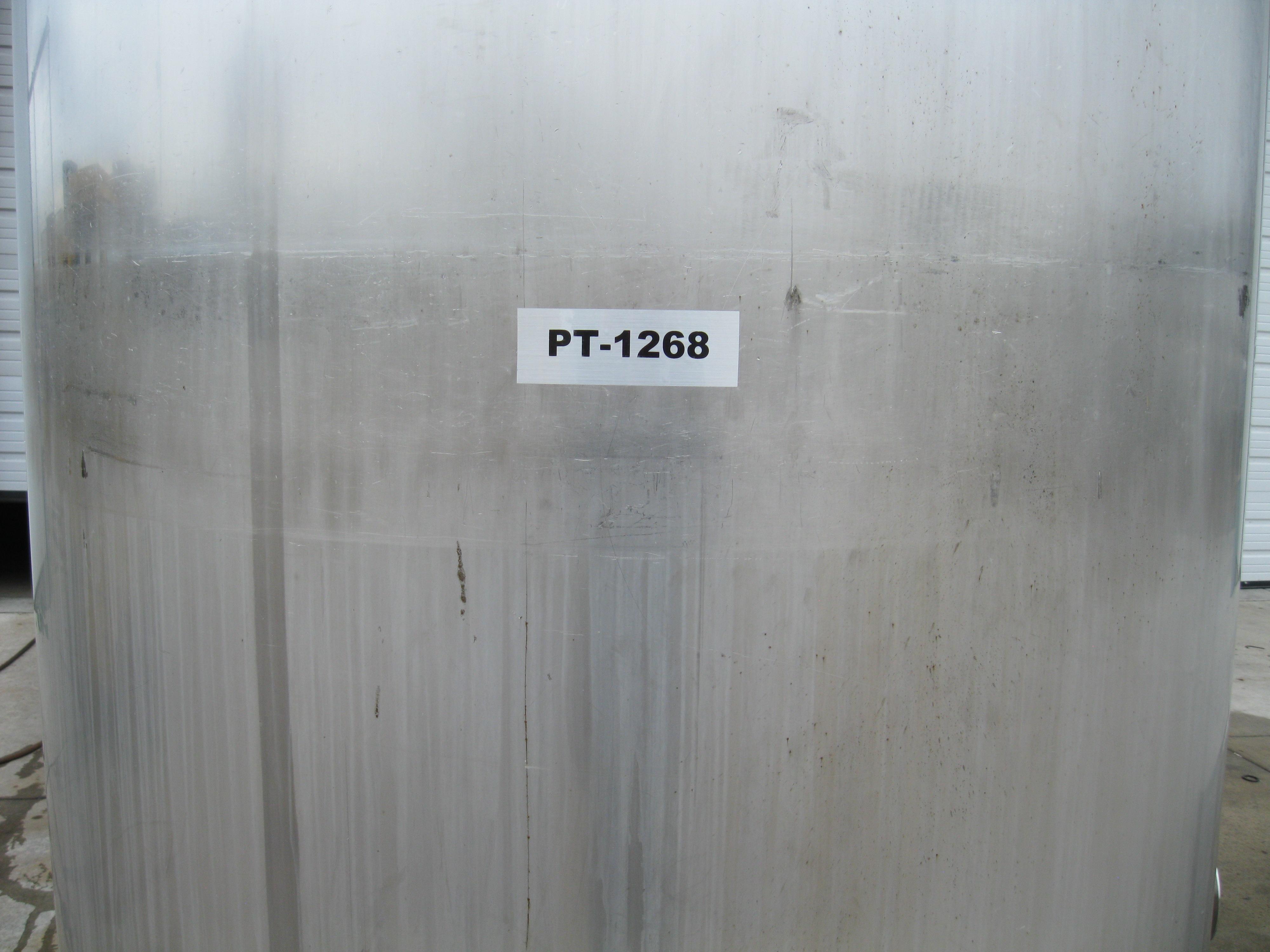 Usado 720 GALLON MIX TANK.  WALKER MODEL 86531-316LSS SERIAL 782