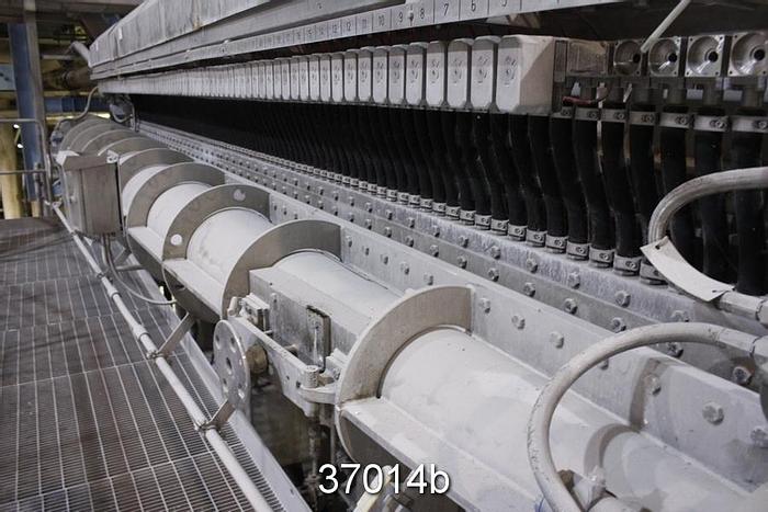 Used Metso 220" Trim Medium/Liner Fourdrinier Paper Machine #37014