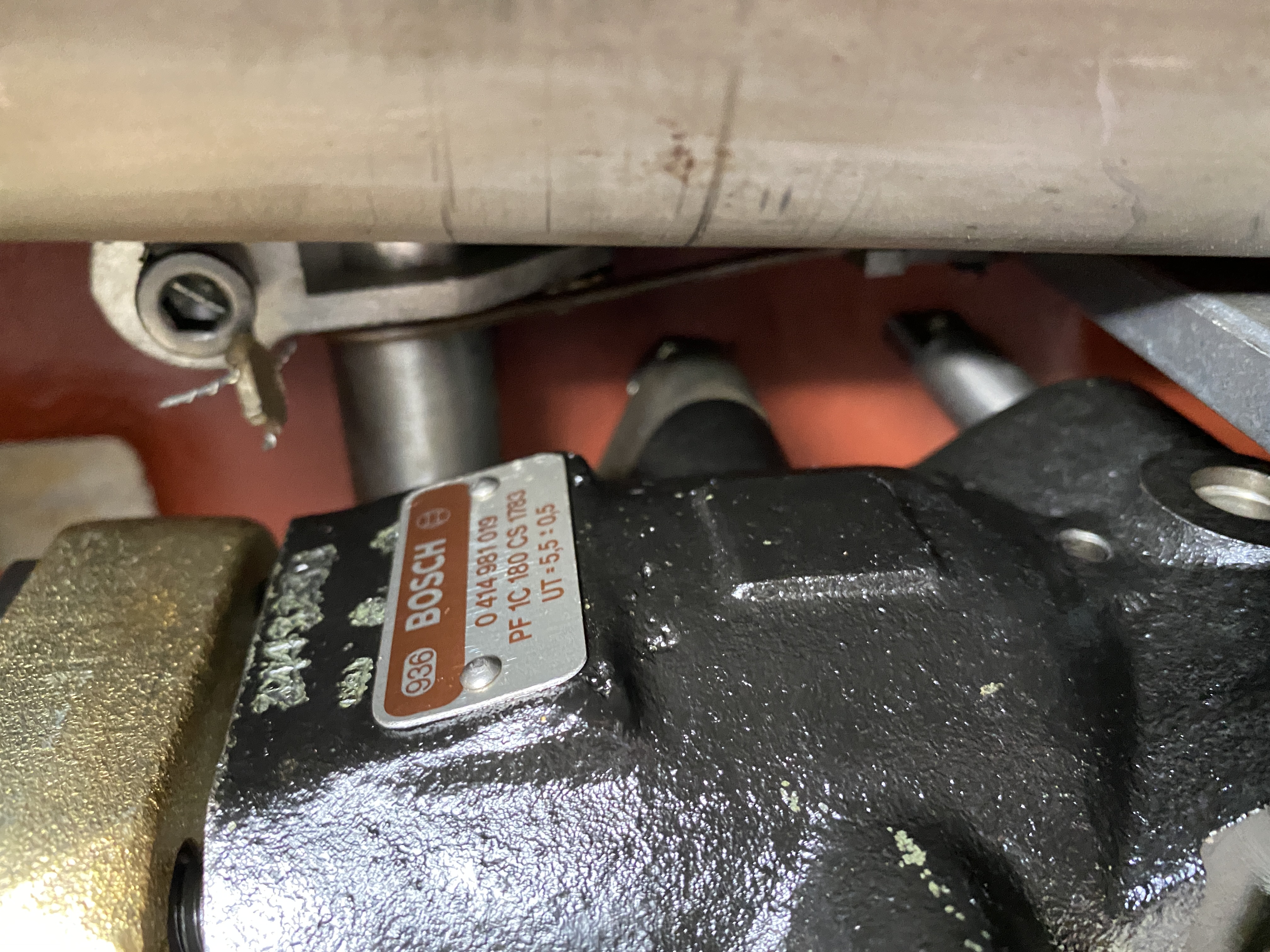 Used MAK 6M282 GEN.SET 1210 KVA