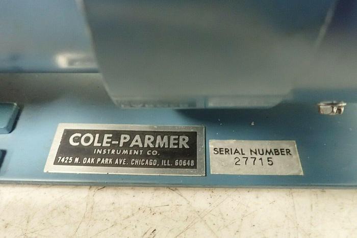 Used Cole Parmer WZ1R031 Pump with 7016 MasterFlex Peristaltic Pump Head