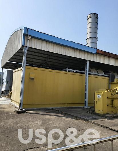 Used 42 MW 1993 Used GE LM6000 PA Natural Gas Power Plant Generator Set