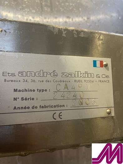 Used 2006  Zalkin  CA4PM 4 Head Rotary Capper