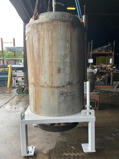 Used BLACK CLAWSON MODEL UV-500 PRESSURE SCREEN S/S 1995 75 HP MOTOR