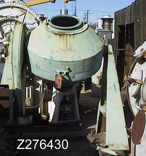 Used Dryer, Vacuum, Conical, 13 CF, P/l & C/st, Abbe, Mixer, #Z276430