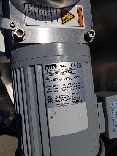 Used Tank, 130 Gallon, 316 S/st, Jkt, Fermenter, #S743071