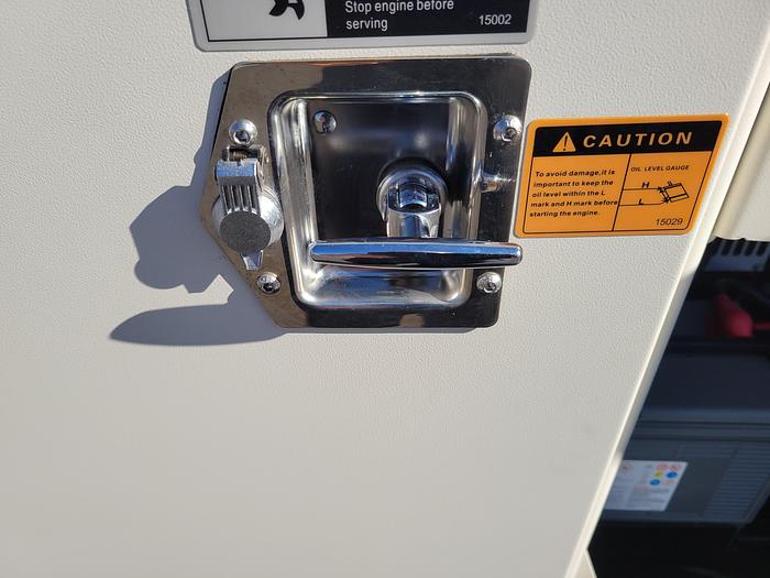 25kva Sound Enclosed Trailer Mounted Generator /New Warranty Tier 4 Final  New