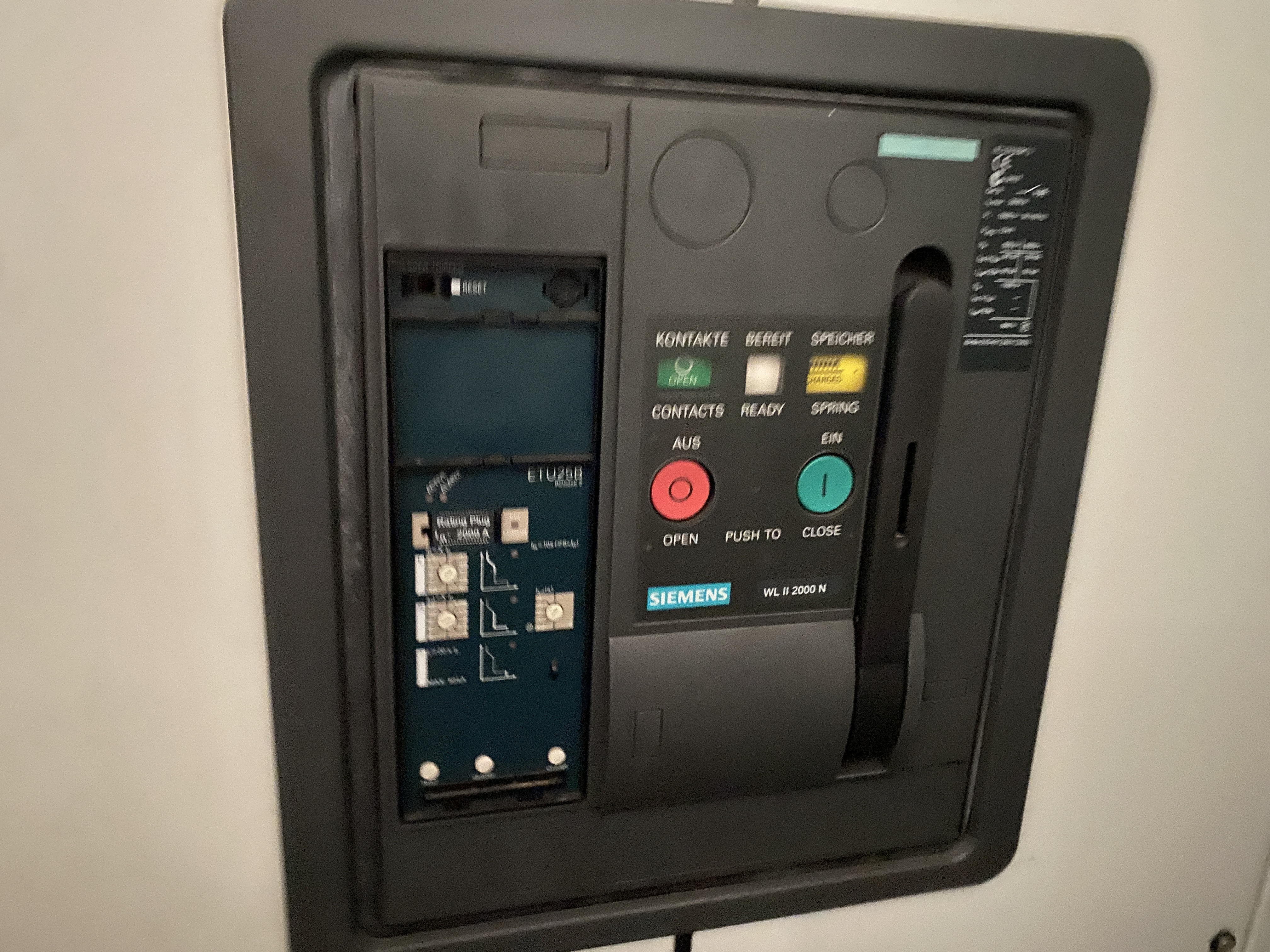 Used 2009 MITSUBISHI S12R / LEROY SOMER DIESEL GEN.SET 1250 KVA