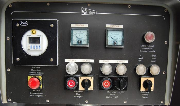 Used A 15090 D - Mixer / Granulator LÖDIGE MGT 125 P - 1 MZ