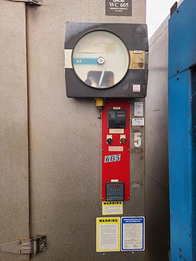 Used Despatch Industrial Oven Model V-31SD 850F Max Temp 480V Electric 32KW with chart recorder