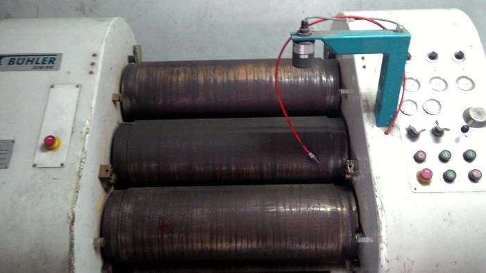 Used Buhler 3-Roll Refiner