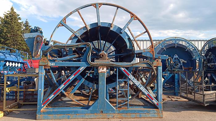 Used CT Reel w/Skid, 152" OD x 86" Drum