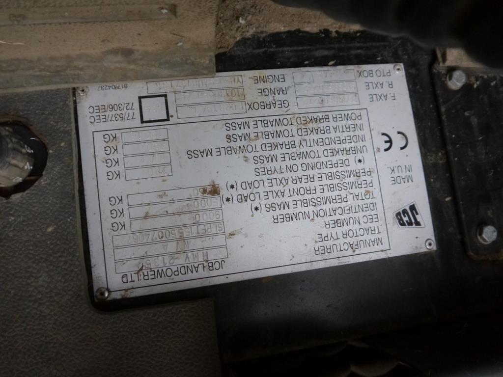 Used JCB Fastrac 2135 4wd Tractor