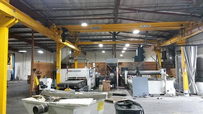 MAZAK SUPER TURBO X-48 1300 WATT CNC LASER CUTTER FOR SALE