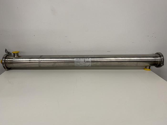 Used Sommer & Strassburger 4" Sanitary x 50" L 9.5 Liter Filter Housing Column 290PSI