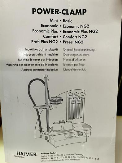 Gebraucht Schrumpfgerät HAIMER Economic Plus PC 2006