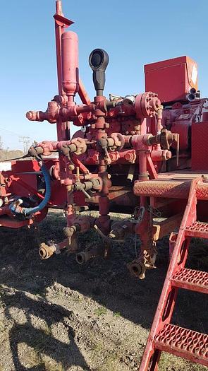 Used 1987 Pacific 4 Axle Carrier Style Oilfield Pump / Kill Truck