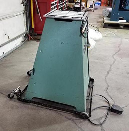 Used Evans EZY-VAC 1100 Vacuum Table