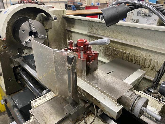 Used 2011 Optimum D420 x 1000DPA Manual Centre Lathe