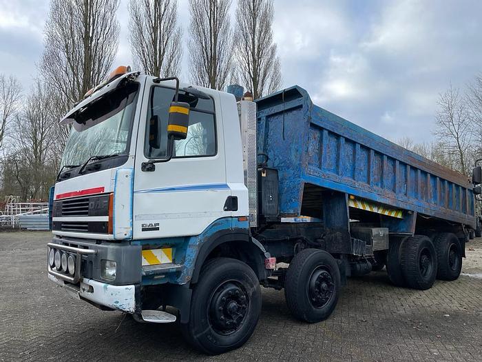 Gebruikt 2000 DAF 85 CF 380 euro 2 8x4 kipper RHD