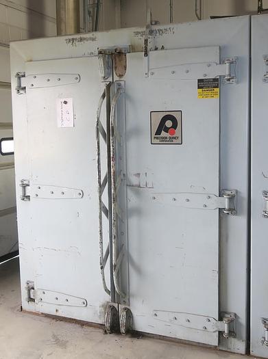 Used 48"W x 72"H x 48"L, Precision Quincy, Gas Fired Walk-In Oven, 1000°F