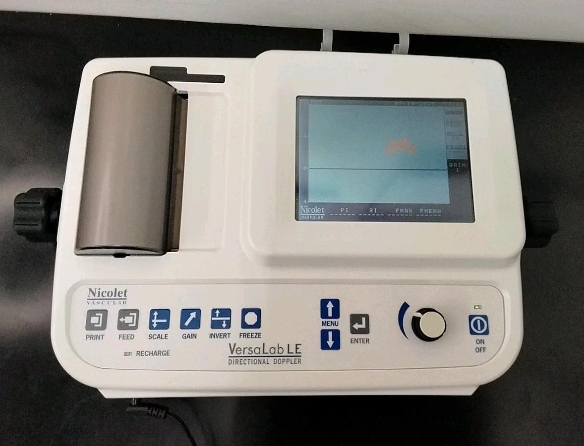Used Nicolet Vascular VERSALAB  LE WITH PRINTER