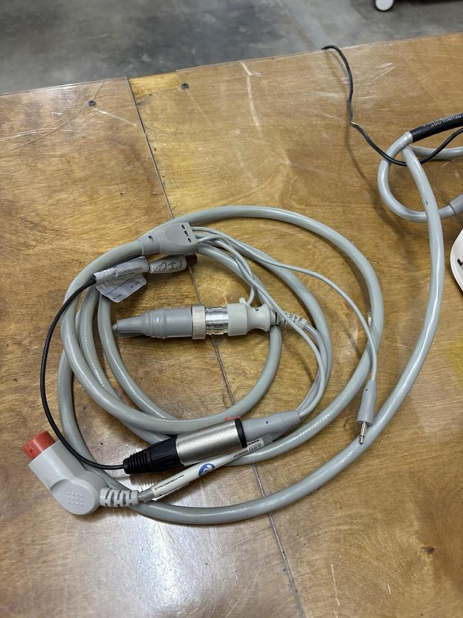 Used Natus Camino Integra CAM02 ICP Monitor, CAMCABL, And MONPWR ac Power Adapter