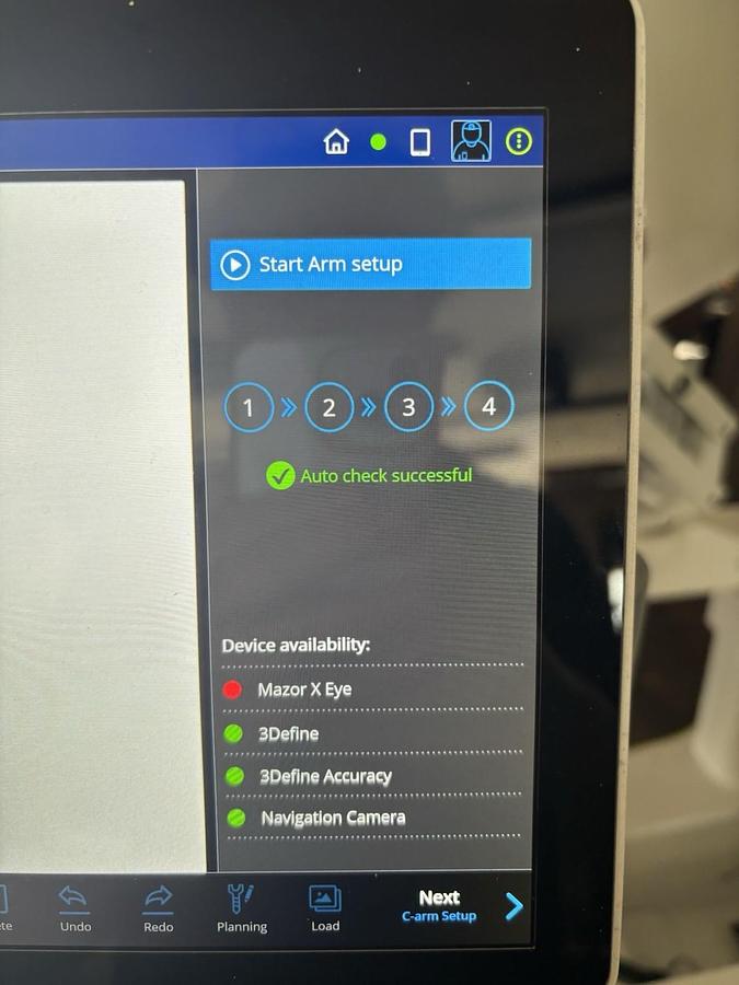 Used Medtronic Mazor X Stealth Robotic Guidance System