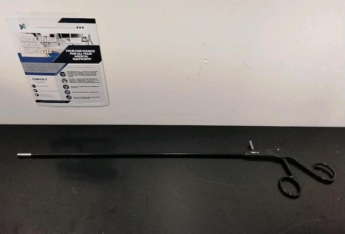 Used Richard Wolf 8383.12 Laparoscopic Insulated Punch 5mm x 33cm