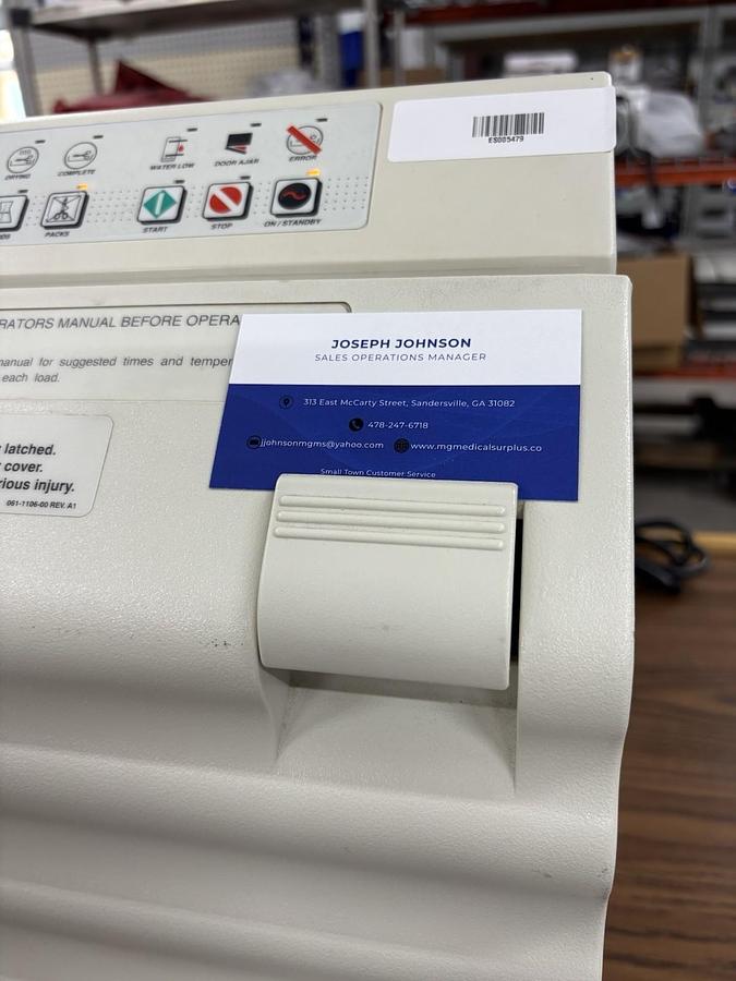 Used Ritter M11 UltraClave Autoclave