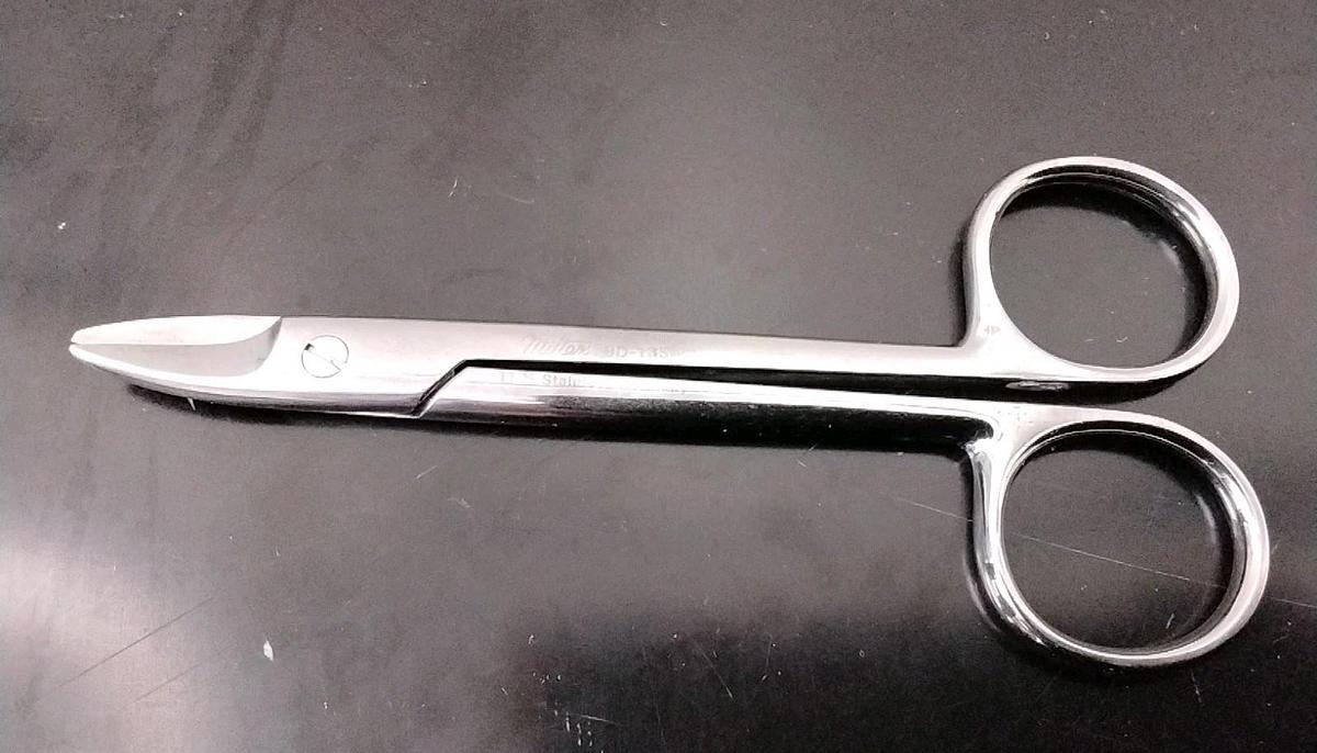 Used MILTEX 9D-135 WIRE CUTTING SCISSORS CURVED