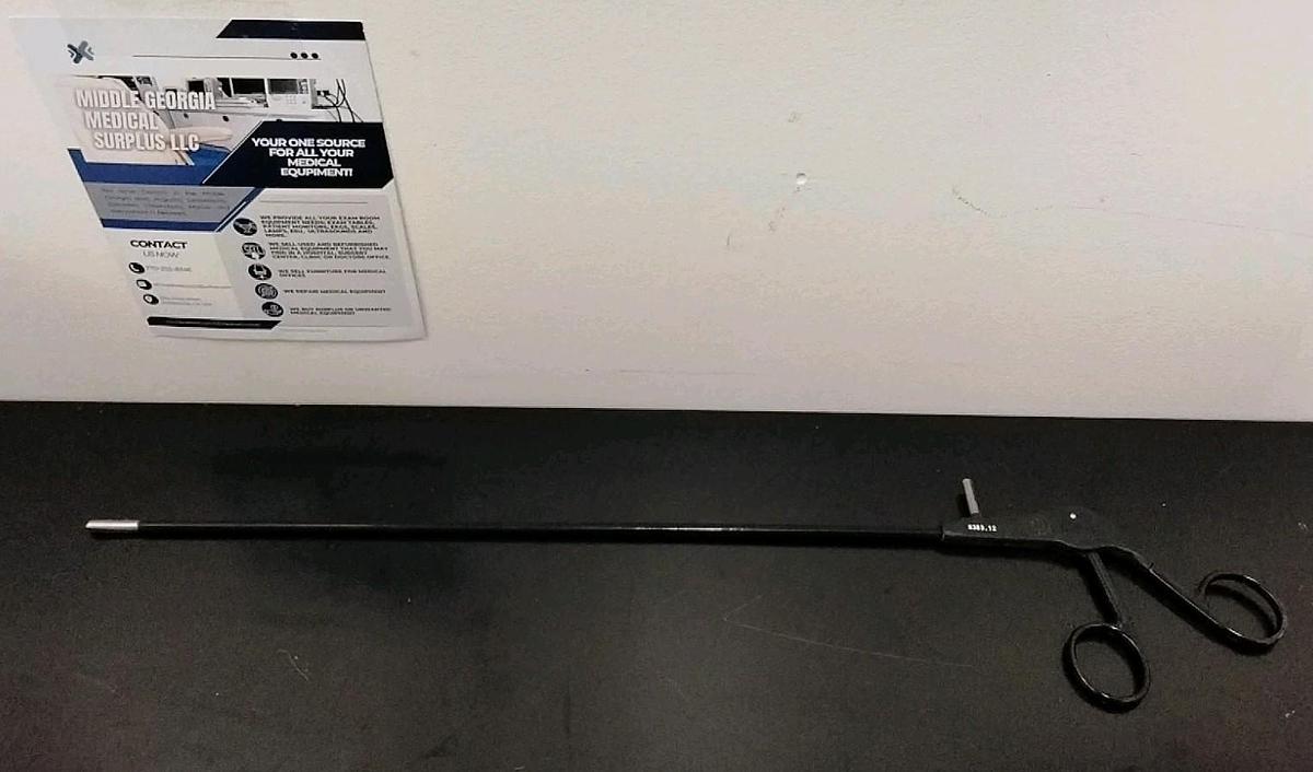Used Richard Wolf 8383.12 Laparoscopic Insulated Punch 5mm x 33cm
