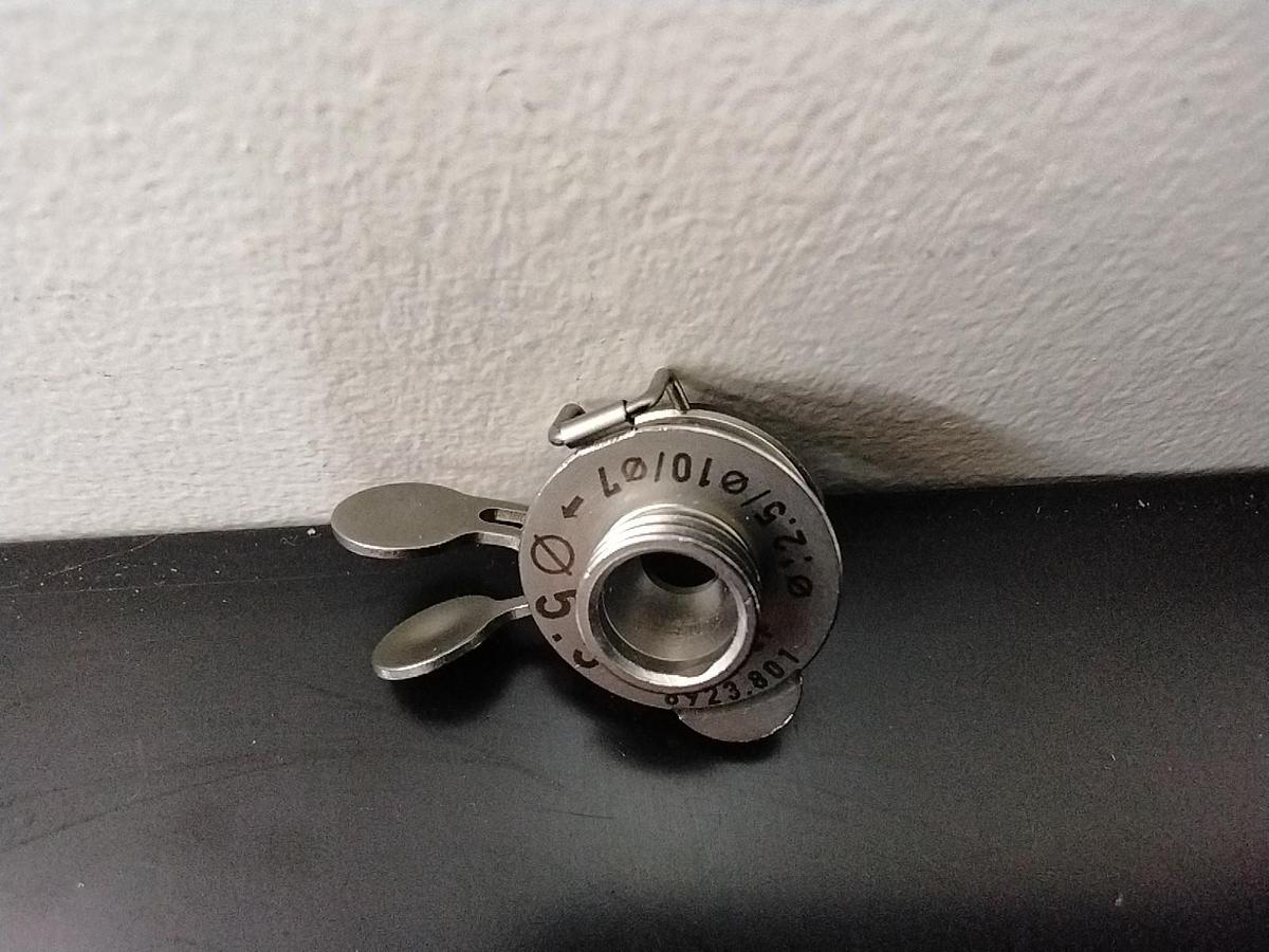 Used Richard Wolf 12.5/10/7 --  5.5mm Laparoscopic Trocar Reducer 8923.801
