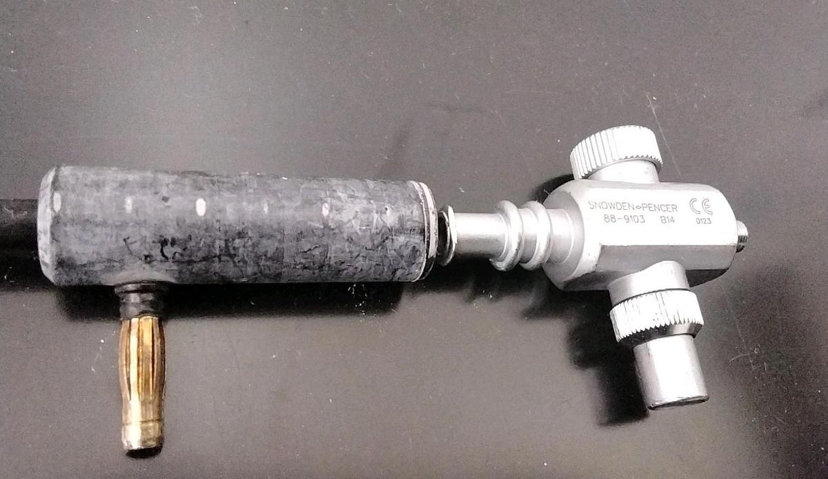 Used Snowden-Pencer 88-9103 Monopolar Suction Coagulator Probe, 5mm X 32cm Instrument