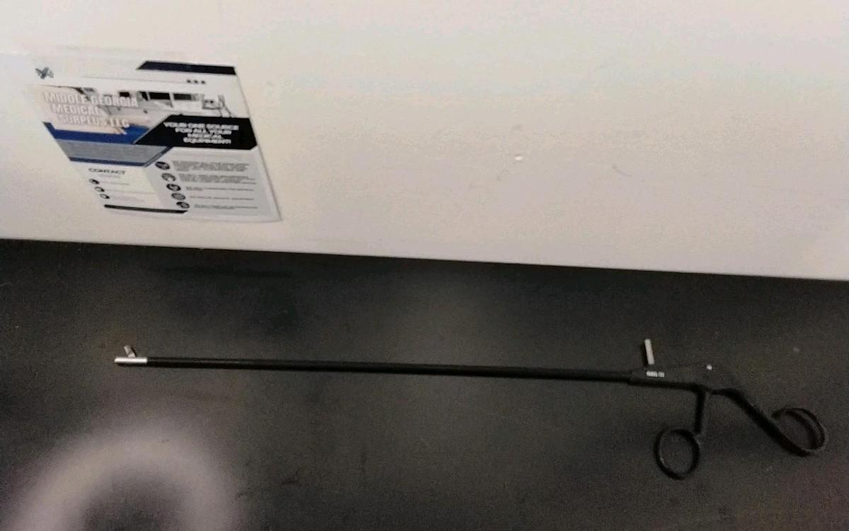 Used Richard Wolf 8383.12 Laparoscopic Insulated Punch 5mm x 33cm