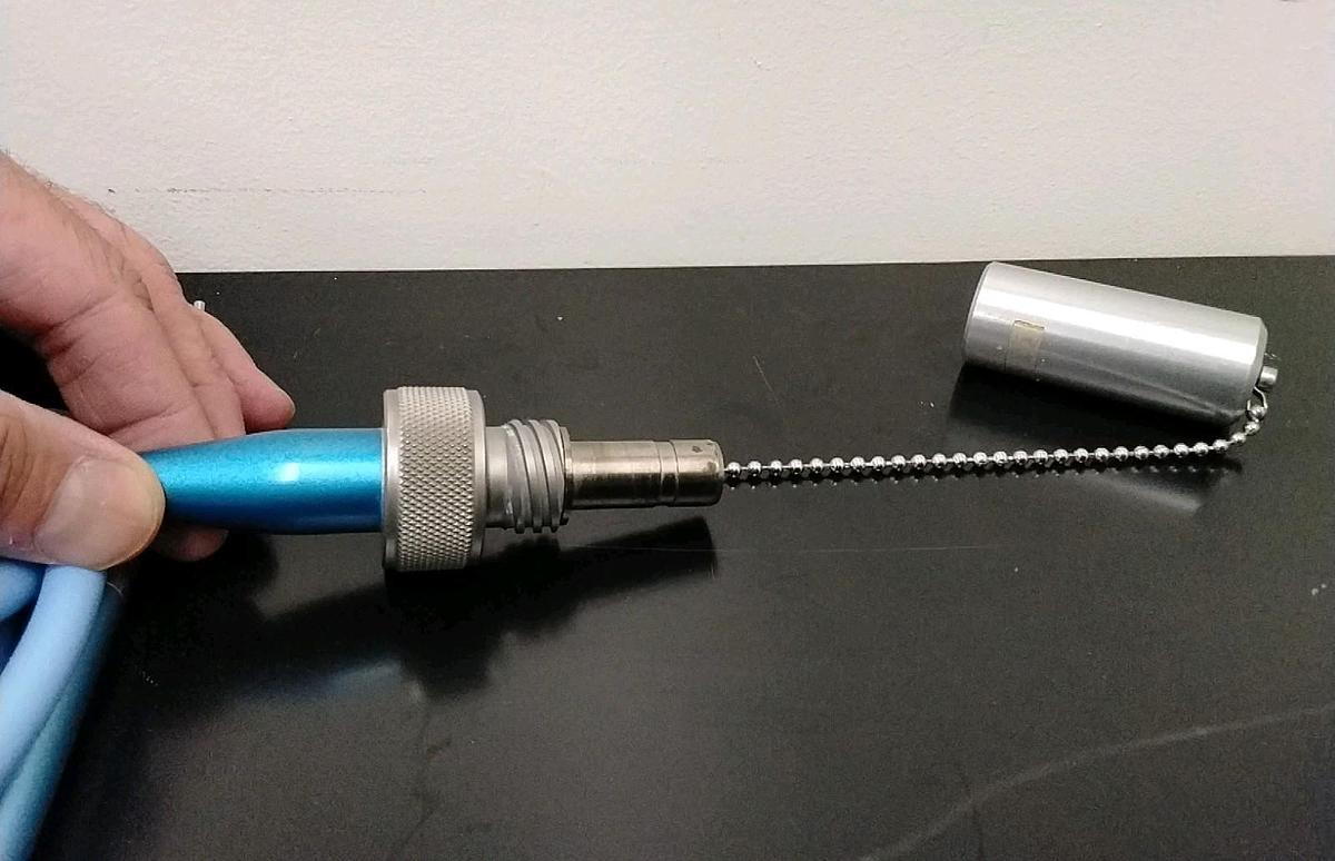 Used Dental probe with Cable unknown brand- miscellaneous