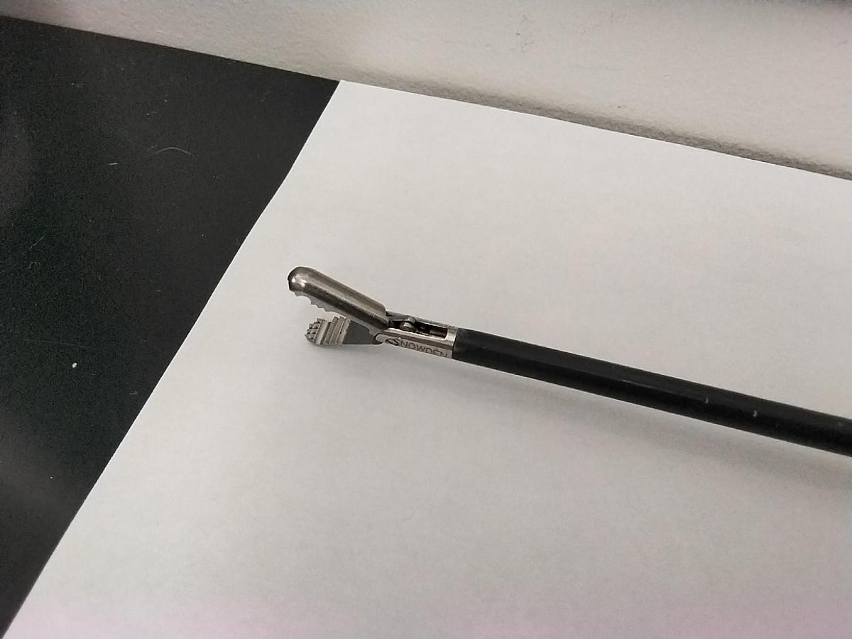 Used Snowden-Pencer 90-6312 Mckernan Diamond-Line Grasper, 5mm x 36cm