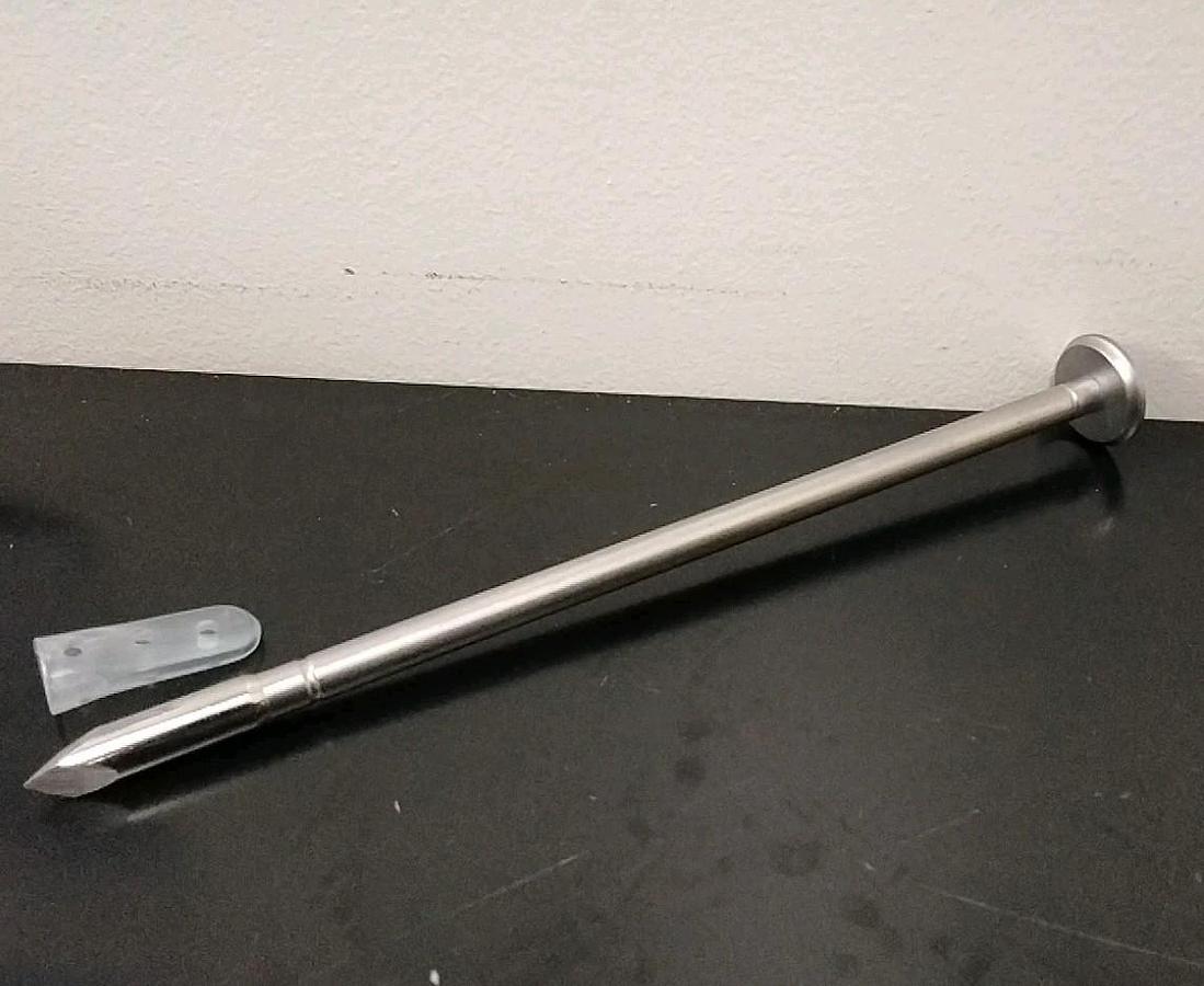 Used Richard Wolf Surgical Trocar 8922.123 W/pyramidal Tip, Protective Cap