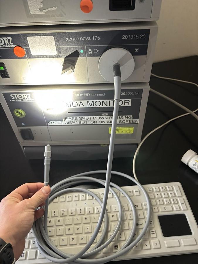 Used STORZ Endoscopy System Bundle–Image 1 Hub, AIDA HD, D-Light ,HD Monitor-Keyboard