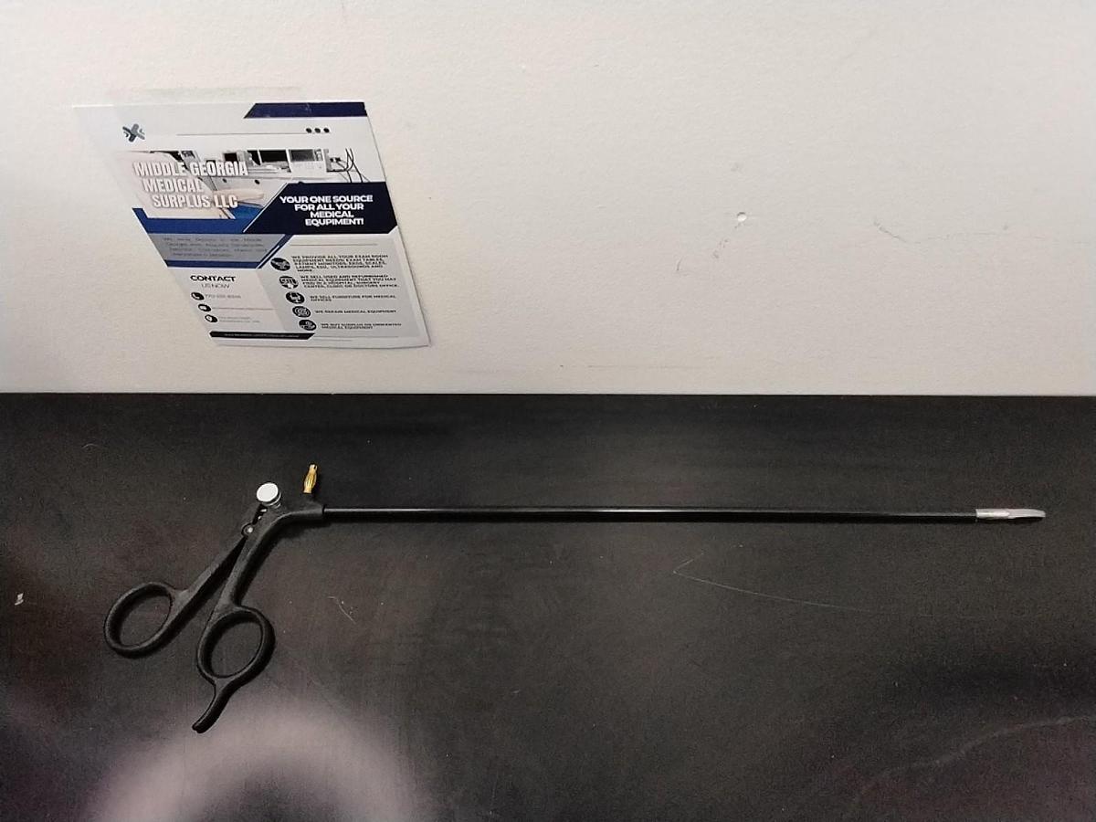 Used Endolap Laparoscopy Grasper Curved Scissors Surgical Instrument